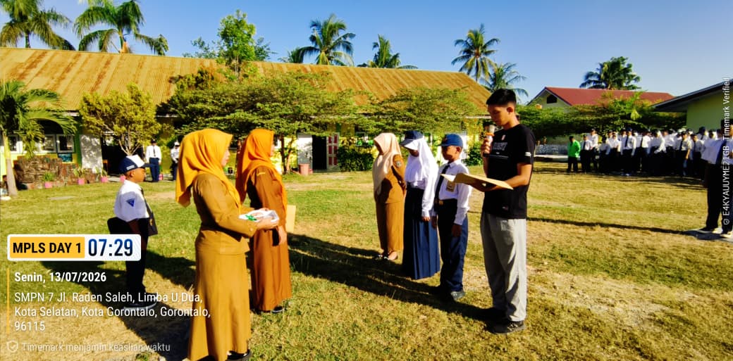 Euforia dan Kehangatan MPLS Ramah 2026 di SMP Negeri 7 Gorontalo: Sukses Cetak Generasi Unggul dan Bahagia GORONTALO